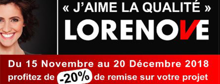 Promo chez Lorenove Caudebec-les-Elbeuf !